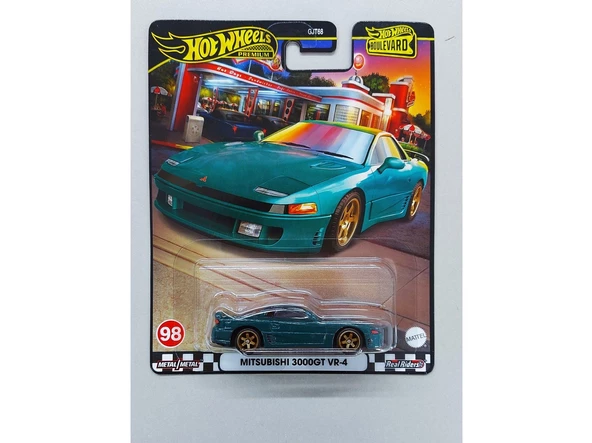 Hot Wheels Premium Mitsubishi 3000GT Vr-4 ( Boulevard 2024 ) Özel Model Araba