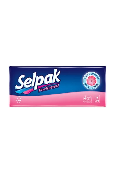 Selpak Çiçek Kokulu Mendil 10 x 2 Paket (20 Adet) - 2