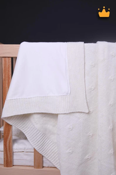 Babyhola Triko Kız Erkek Bebek Battaniye Tv Battaniyesi 13516 - 5