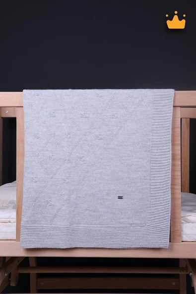 Babyhola Triko Kız Erkek Bebek Battaniye Tv Battaniyesi 13516 - 11