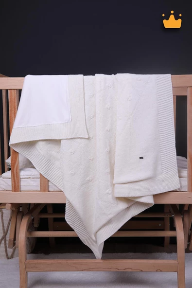 Babyhola Triko Kız Erkek Bebek Battaniye Tv Battaniyesi 13516 - 2