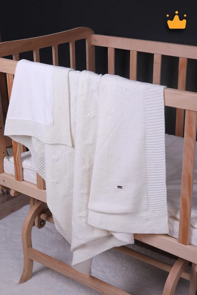 Babyhola Triko Kız Erkek Bebek Battaniye Tv Battaniyesi 13516 - 8