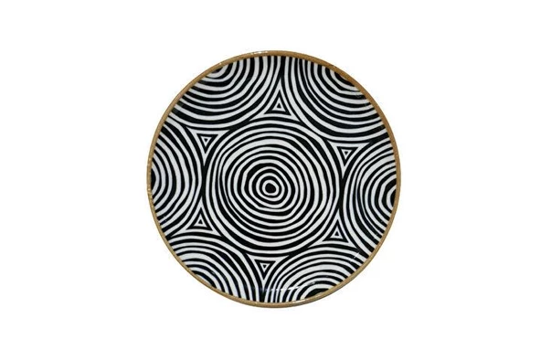 Porland Fractal 6 Parça Pasta Takımı 20 cm 04POR034259 K - 4