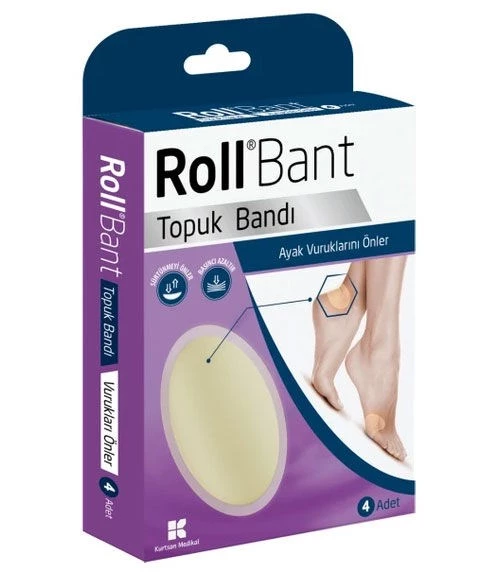 Rollbant 4'lü Topuk Bandı