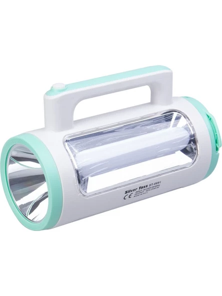 Silver Toss Şarjlı El Feneri Işıldak 54 Led St-6691