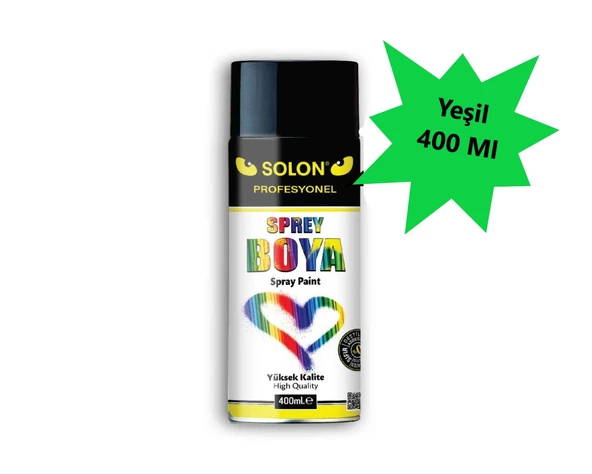 Sprey Boya Yeşil, 400 ml
