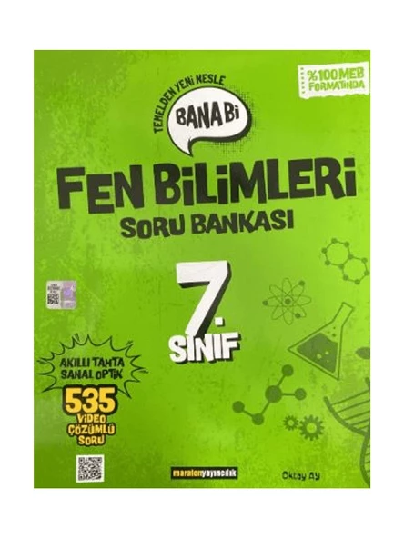 Maraton Yayıncılık 7. Sınıf Bana Bi Fen Bilimleri Soru Bankası - Oktay Ay