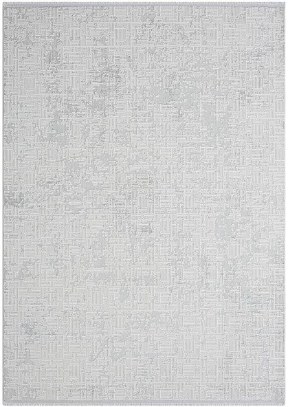 Saten Halı Nexus Koleksiyonu NX012A Krem Mavi 97 x 200 cm