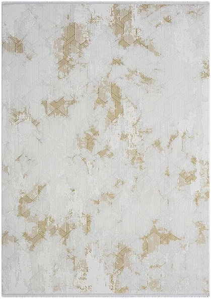 Saten Halı Nexus Koleksiyonu NX008A Gold Gold 78 x 600 cm