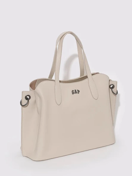 Gap Kadın Omuz Askılı El Çantası Bej 15916 - 2