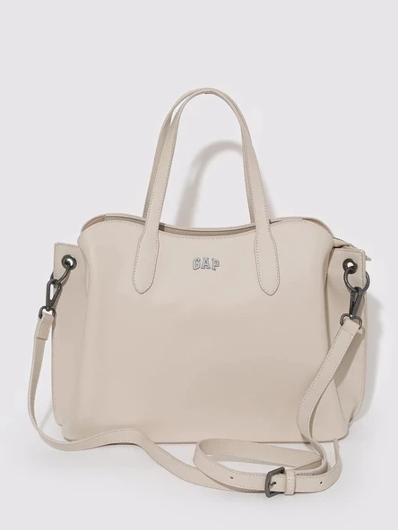 Gap Kadın Omuz Askılı El Çantası Bej 15916 - 1