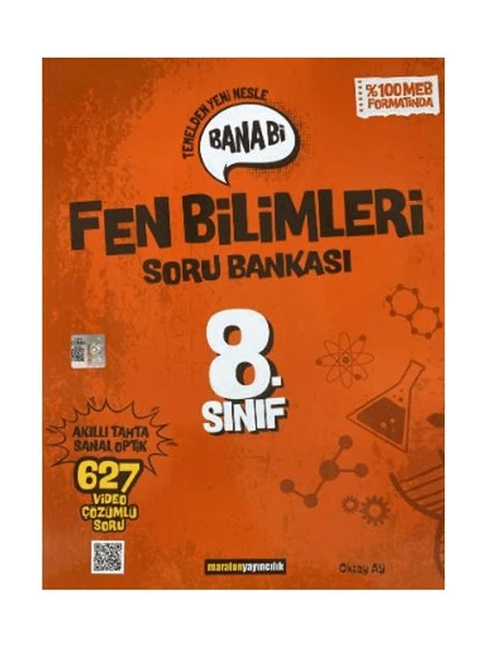 Maraton Yayıncılık 8. Sınıf Bana Bi Fen Bilimleri Soru Bankası - Oktay Ay