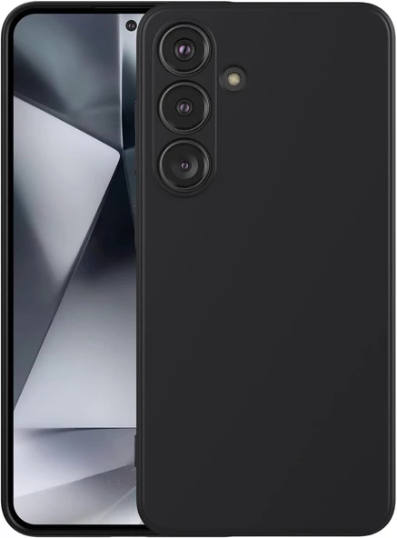 Samsung Galaxy S24 Premier Siyah Silikon Telefon Kılıfı - Resim 2