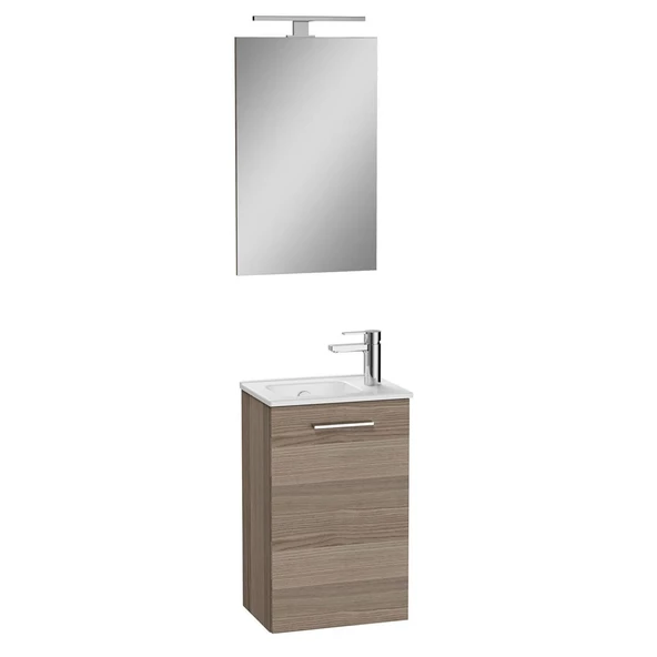 VitrA Mia 69581 Banyo Dolabı Takımı Seti Kapaklı 40 cm Cordoba