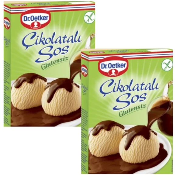 Dr.Oetker Glutensiz Çikolatalı Sos 2 x 128 g