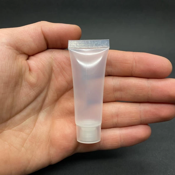 Boş Krem Tüpü 10ml , Merhem Tüpü ,  Lipgloss Tüp 10 ml x 3 Adet