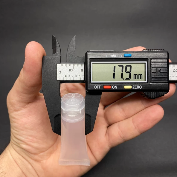 Boş Krem Tüpü Fliptop Kapaklı 10ml , Şeffaf Merhem Tüpü ,  Lipgloss Tüp 10 ml x 3 Adet - Resim 3