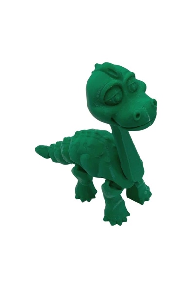 3D Hareketli Oyuncak Brakiyozor (Brachiosaurus) Dinozor - Yeşil - Resim 7