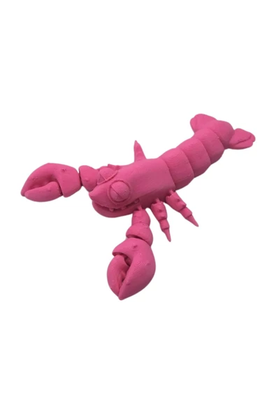 3d Hareketli Istakoz Figürlü Oyuncak - Pembe ürün görseli 1