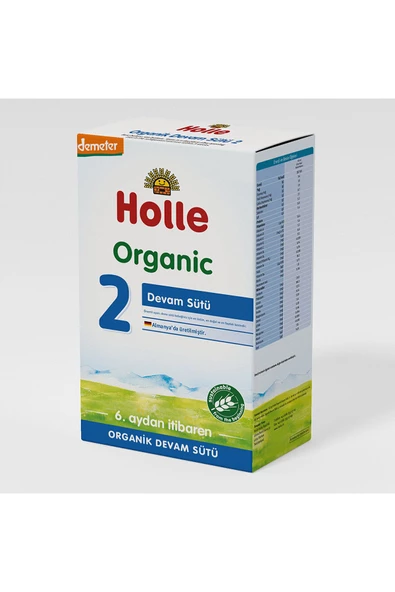Organik 2 Bebek Devam Sütü 600 gr +6 Ay NO COLOR 2 - Resim 2