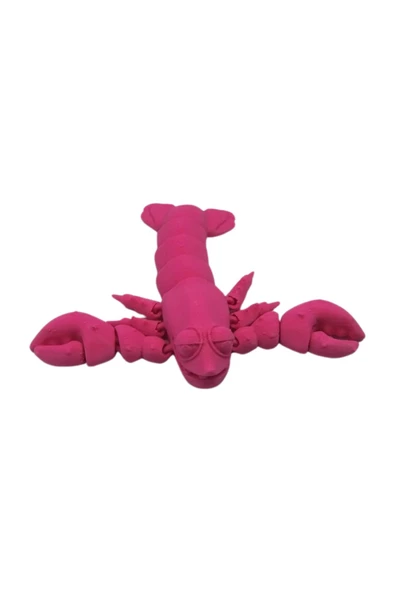 3d Hareketli Istakoz Figürlü Oyuncak - Pembe - Resim 2