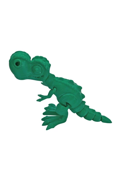 3D Hareketli T-rex Oyuncak - Yeşil - 1