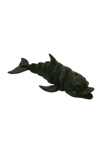 3D Hareketli Gülen Yunus Figürlü Oyuncak - Siyah ürün görseli 1