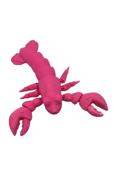 3d Hareketli Istakoz Figürlü Oyuncak - Pembe - Resim 5
