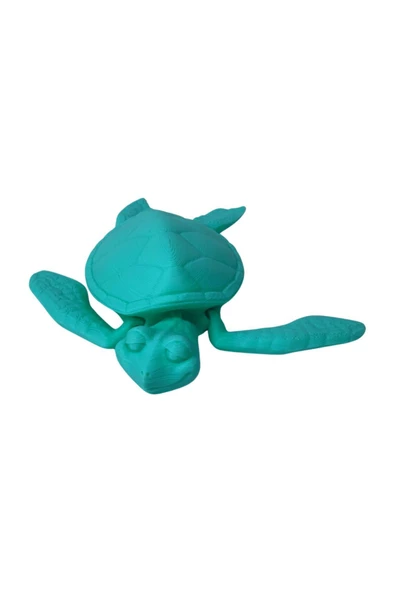 3D Hareketli Kaplumbağa Figürlü Oyuncak - Turkuaz - Resim 5