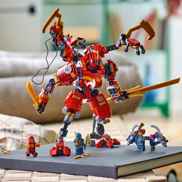 LEGO NINJAGO 71812 Kai'nin Ninja Tırmanma Robotu (623 Parça) - 8