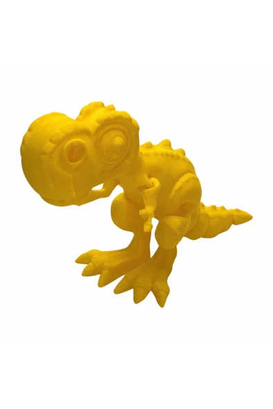 3D Hareketli T-rex Oyuncak - Sarı ürün görseli 1