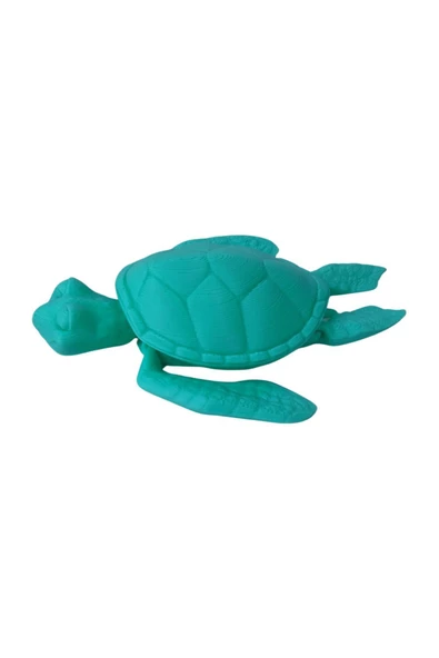 3D Hareketli Kaplumbağa Figürlü Oyuncak - Turkuaz - Resim 3