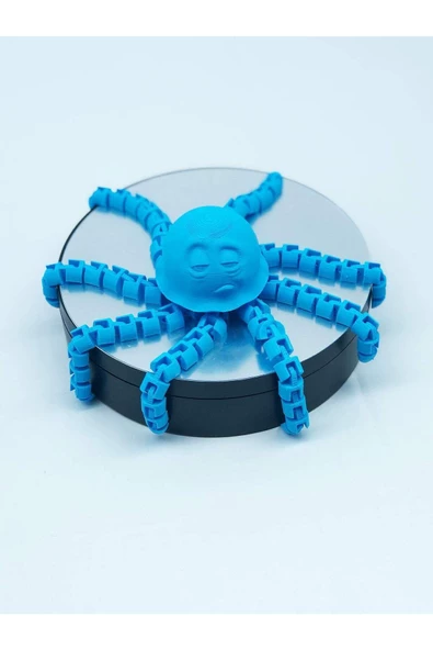 3d Hareketli Deniz Anası Oyuncak & Masa Dekoru -mavi ürün görseli 1