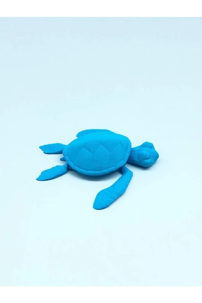 3d Hareketli Kaplumbağa Figürlü Oyuncak - Mavi - Resim 4
