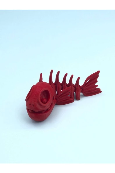 3d Hareketli Balık Figürlü Oyuncak - Kırmızı ürün görseli 1