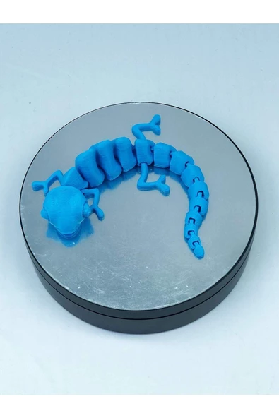 3d Hareketli Bukalemun Figürlü Oyuncak - Mavi - Resim 6