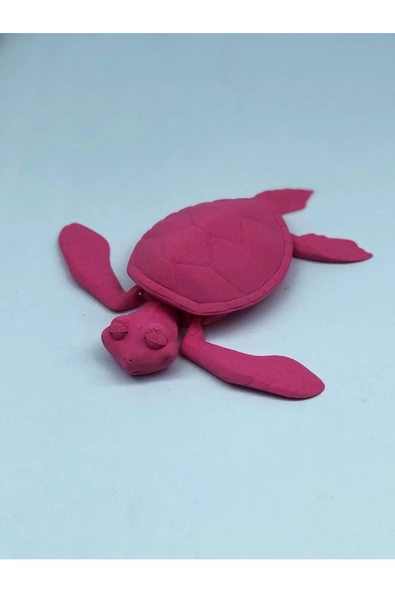 3d Hareketli Kaplumbağa Figürlü Oyuncak - Pembe - Resim 4