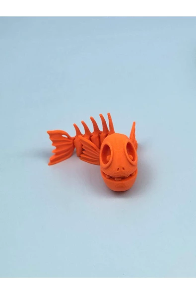 3d Hareketli Balık Figürlü Oyuncak - Turuncu - 4