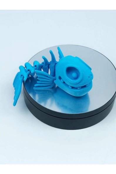 3d Hareketli Balık Figürlü Oyuncak - Mavi - Resim 3