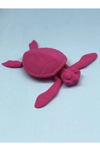 3d Hareketli Kaplumbağa Figürlü Oyuncak - Pembe - Resim 3