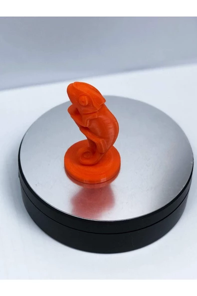 3d Bukalemun Figürlü Biblo / Oyuncak - 5