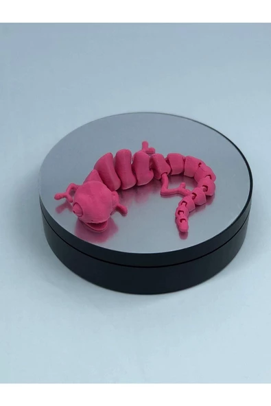 3d Hareketli Bukalemun Figürlü Oyuncak - Pembe - Resim 2