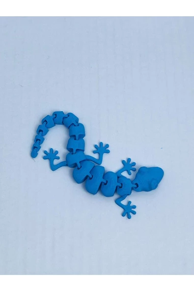 3d Hareketli Oyuncak Kertenkele- Mavi ürün görseli 1