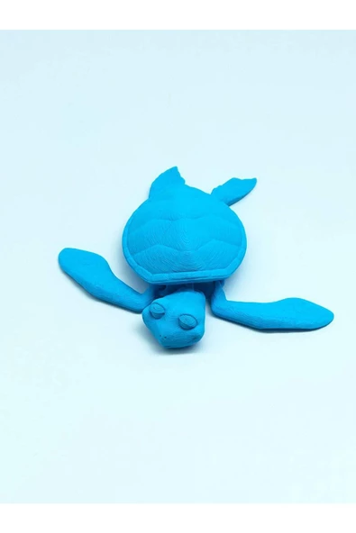 3d Hareketli Kaplumbağa Figürlü Oyuncak - Mavi - Resim 5