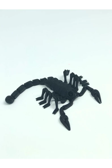 3d Hareketli Akrep Figürlü Oyuncak - Siyah - Resim 2