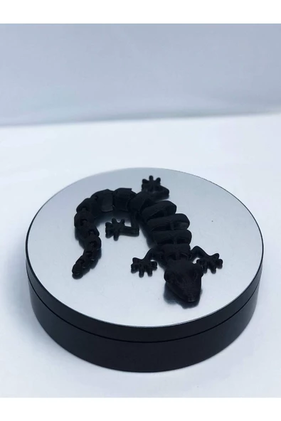 3d Hareketli Oyuncak Kertenkele- Siyah - 2