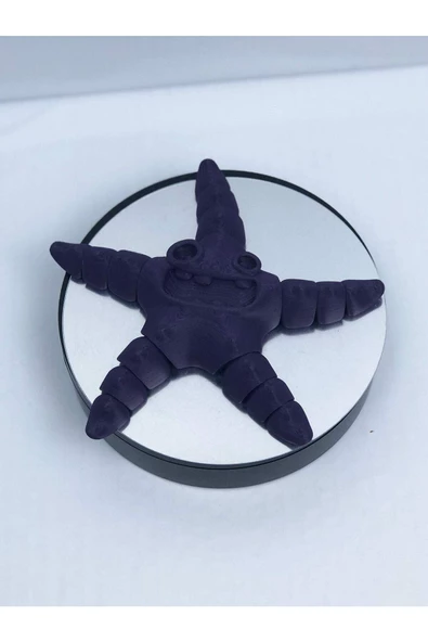 3d Hareketli Deniz Yıldızı Oyuncak - Mor - 7