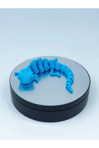 3d Hareketli Bukalemun Figürlü Oyuncak - Mavi - Resim 7