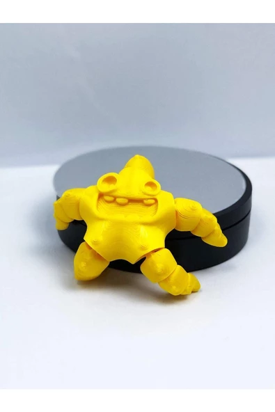 3d Hareketli Deniz Yıldızı Oyuncak - Sarı - 2