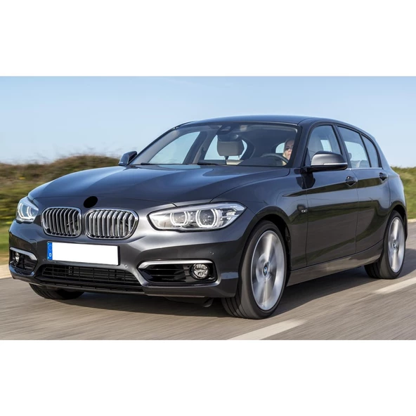 BMW 1 Serisi F20 2011-2018 Bijon Kapağı Koyu Gri Kapak 5 Adet - 2